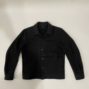 COS Black Lightweight Shirt Jacket